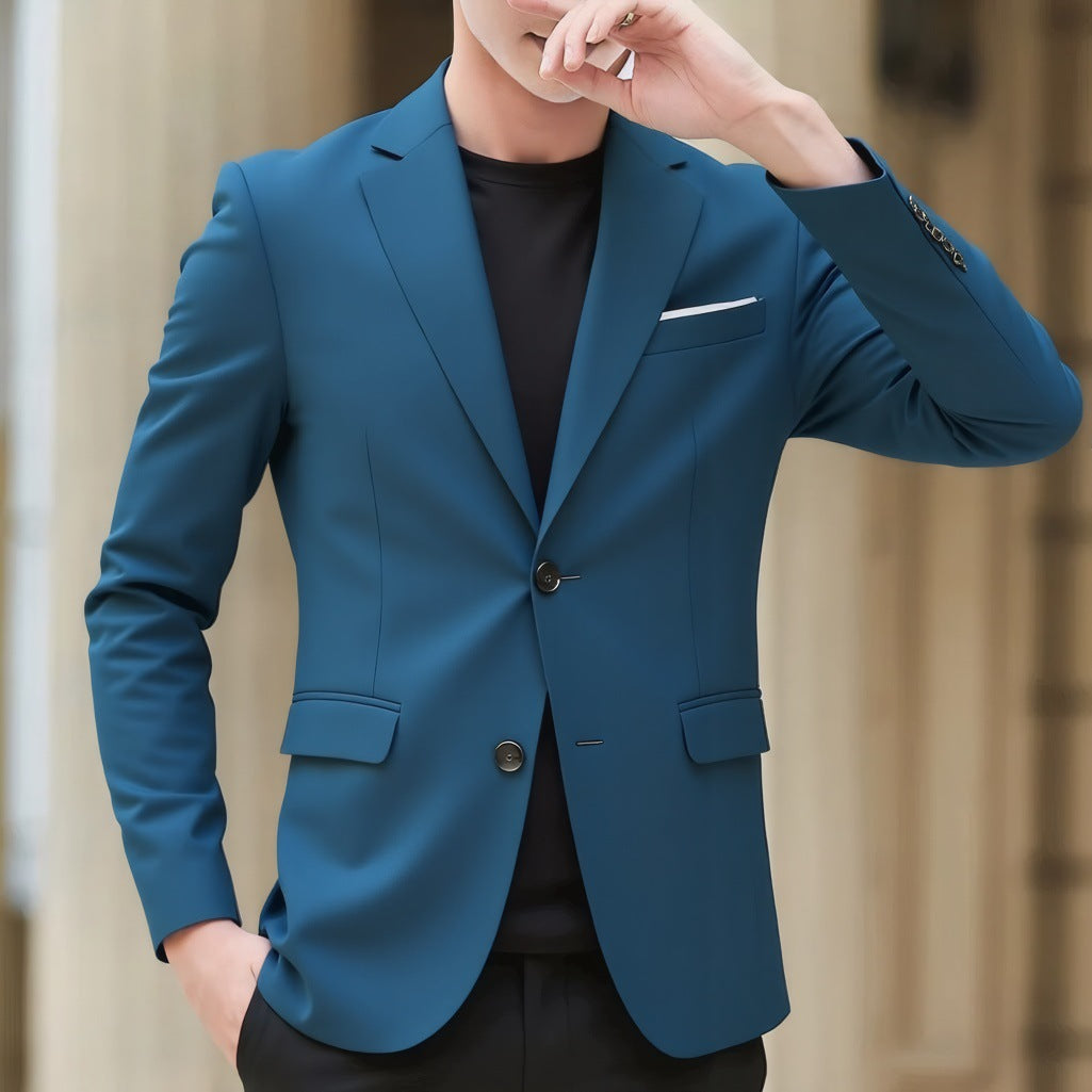 Americana Slim Fit Colores Lisos Hombre