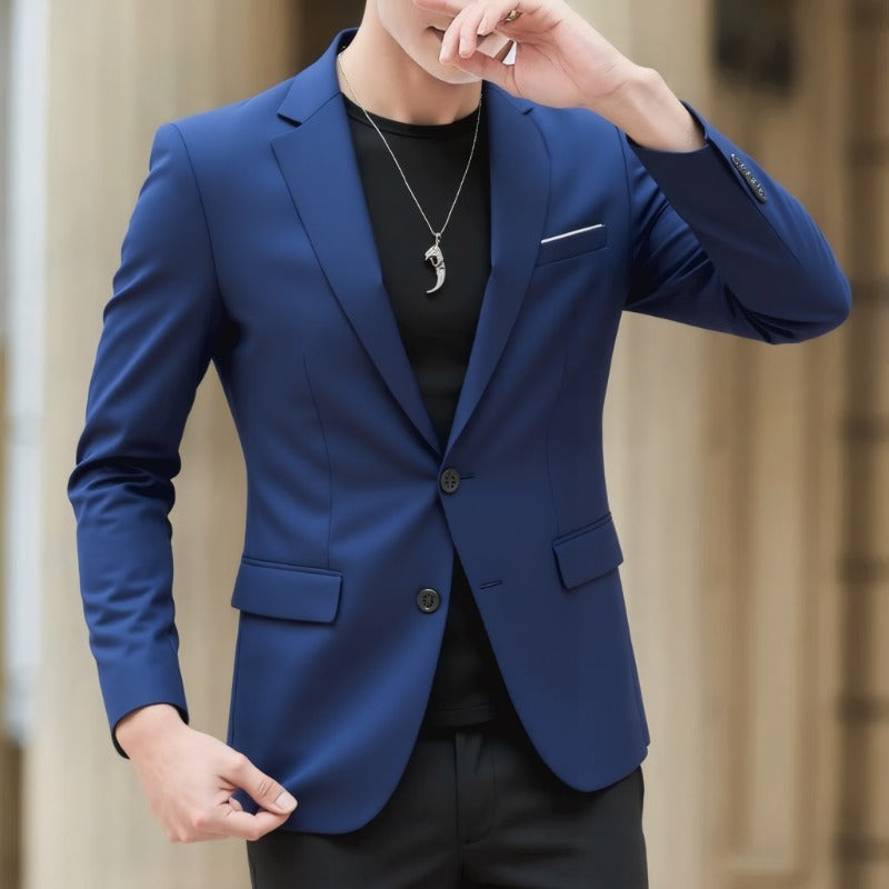 Americana Slim Fit Colores Lisos Hombre