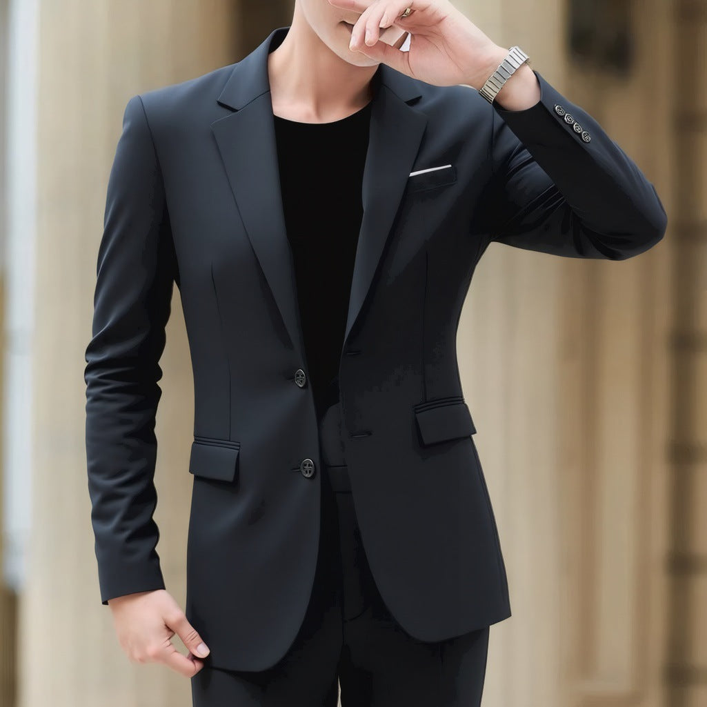 Americana Slim Fit Colores Lisos Hombre