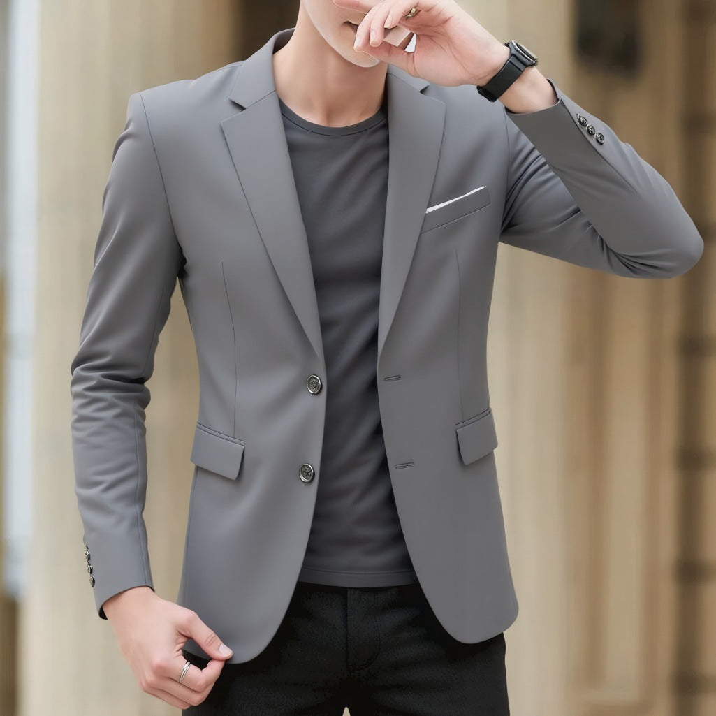 Americana Slim Fit Colores Lisos Hombre