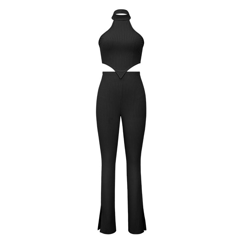 Conjunto Top Sin Mangas y Pantalón Largo